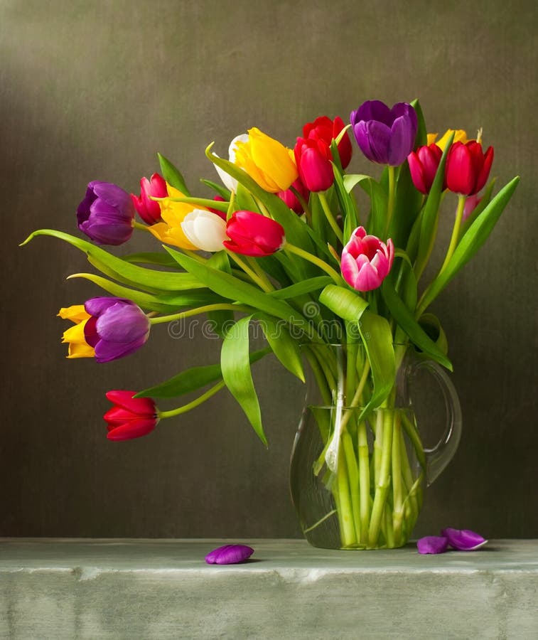 życia wciąż tulipany