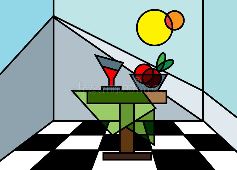 życie ciągle abstrakcyjne royalty ilustracja życie ciągle abstrakcyjne royalty ilustracja