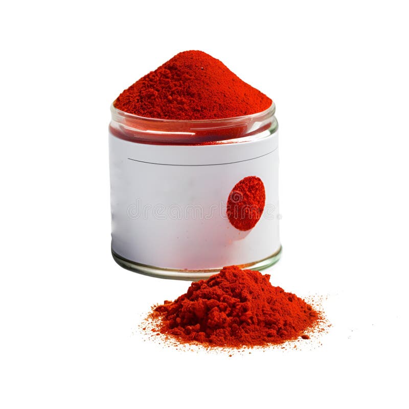 żywy świat chili w proszku ilustracja wektor