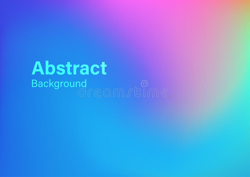 șablon grafic vectorial de fundal cu textură iridescentă, albastru și roz, pentru afișajul afișat al site-ului web de prezentare stock illustration