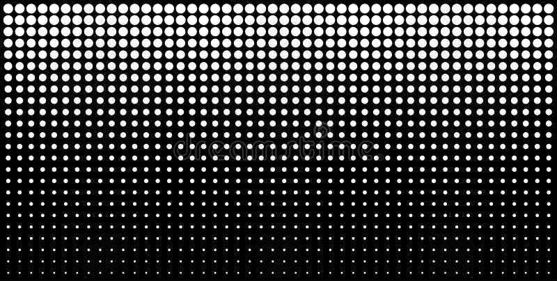 șablon orizontal linii semitonuri gradient verticale albe fundal șablon orizontal utilizând puncte semiton. ilustrare vectorială stock illustration