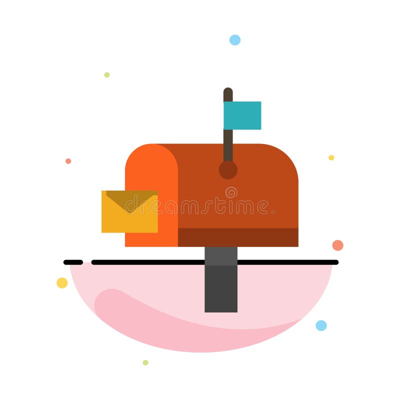 șablon pictogramă pentru poștă poștală poștală poștală poștală poștală poștală poștală abstract pentru culoare fixă abstractă stock illustration