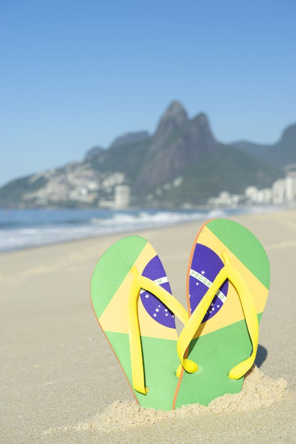 șlapi brazilieni royalty free stock photography