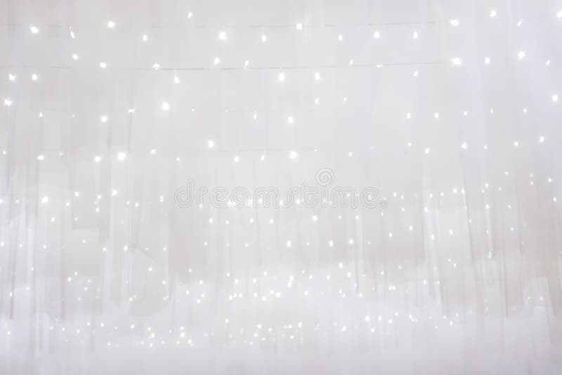 țesătură albă moale, curată pentru nuntă sau Crăciun, cu blană ușoară royalty free stock image