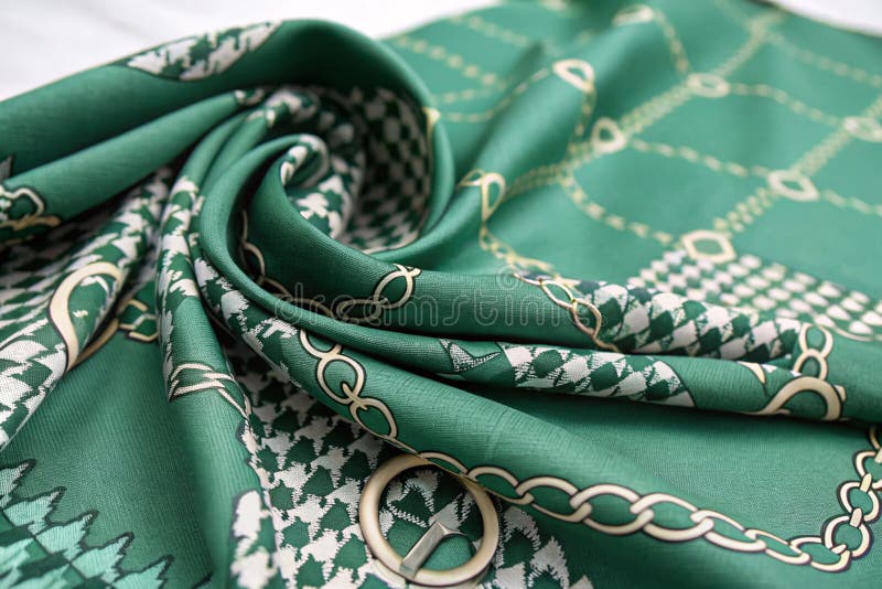 Țesătură verde neclară cu model houndstooth royalty free illustration