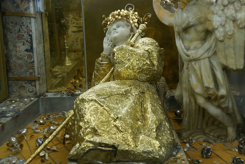 Άγαλμα Santa Rosalia στοκ φωτογραφίες Άγαλμα Santa Rosalia στοκ φωτογραφίες