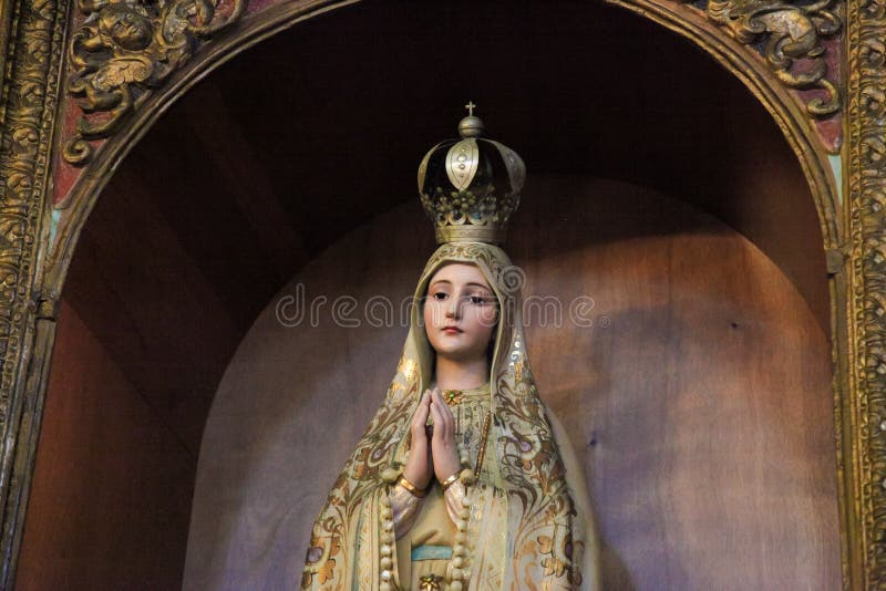 Άγαλμα της μητέρας Mary Garachico, Tenerife στοκ φωτογραφίες Άγαλμα της μητέρας Mary Garachico, Tenerife στοκ φωτογραφίες