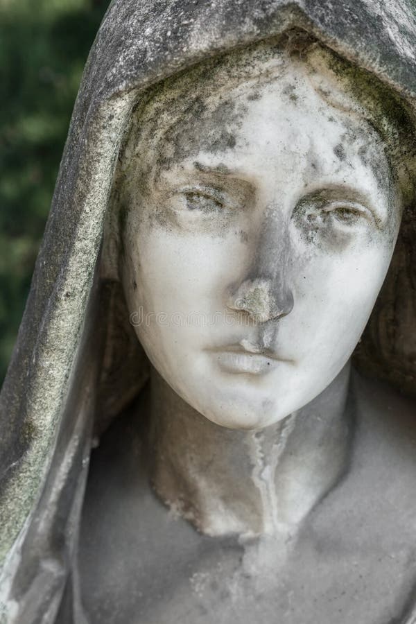 άγαλμα της παρθένου μαρίας στοκ εικόνες με δικαίωμα ελεύθερης χρήσης