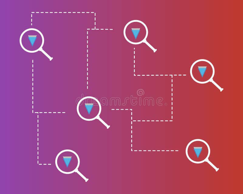 Άκρο Blockchain με τη συλλογή υποβάθρου ενίσχυσης. Άκρο Blockchain με την ενίσχυση της διανυσματικής απεικόνισης συλλογής υποβάθρου