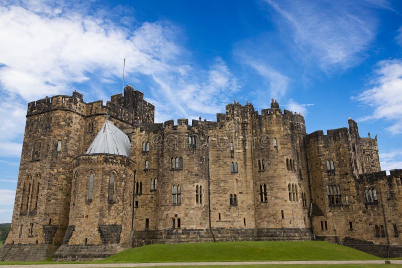 Άλνγουίκ Castle, Northumberland. στοκ εικόνες Άλνγουίκ Castle, Northumberland. στοκ εικόνες