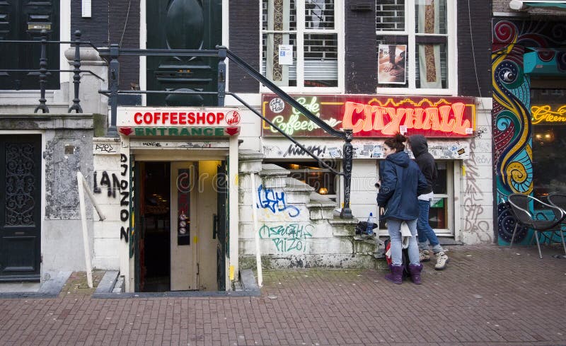Άμστερνταμ coffeeshop στοκ φωτογραφίες με δικαίωμα ελεύθερης χρήσης Άμστερνταμ coffeeshop στοκ φωτογραφίες με δικαίωμα ελεύθερης χρήσης
