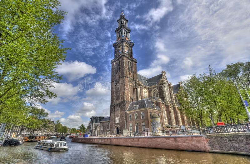 Άμστερνταμ westerkerk Άμστερνταμ westerkerk