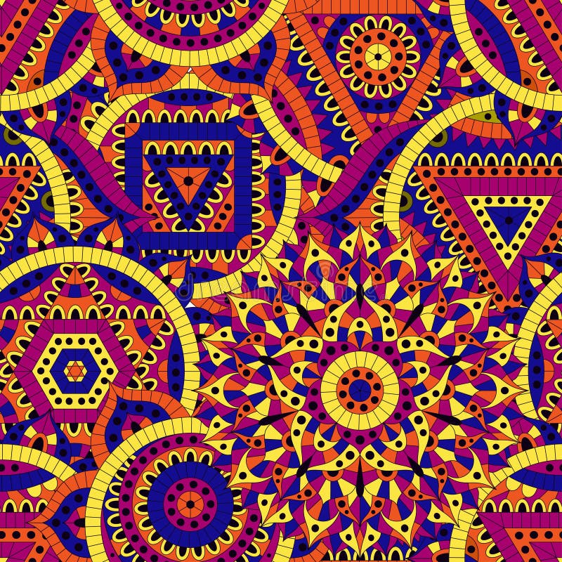 Άνευ ραφής σχέδιο με επτά chakras Ασιατικές διακοσμήσεις για τα εμβλήματα, κάρτες και ή για το σχέδιό σας Διακοσμητικά στοιχεία β απεικόνιση αποθεμάτων Άνευ ραφής σχέδιο με επτά chakras Ασιατικές διακοσμήσεις για τα εμβλήματα, κάρτες και ή για το σχέδιό σας Διακοσμητικά στοιχεία β απεικόνιση αποθεμάτων