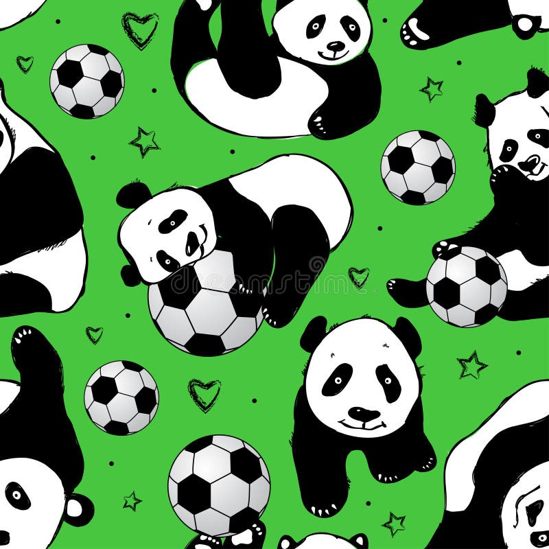 Άνευ ραφής σχέδιο με το panda χέρι σχεδίων νεολαίες γυναικών εσώρουχων πρωινού της οι επάνω θερμές απεικόνιση αποθεμάτων Άνευ ραφής σχέδιο με το panda χέρι σχεδίων νεολαίες γυναικών εσώρουχων πρωινού της οι επάνω θερμές απεικόνιση αποθεμάτων