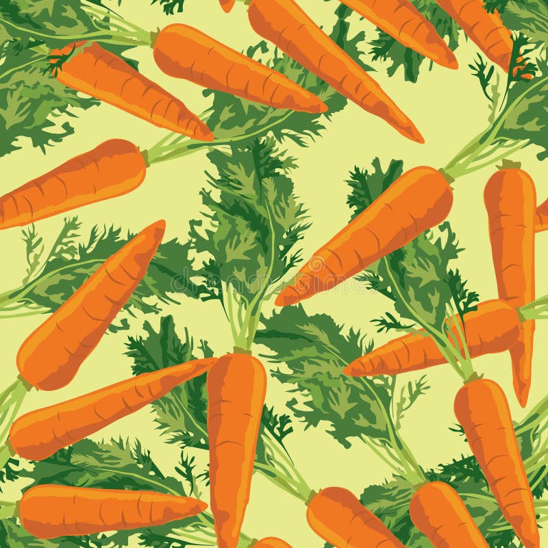 Seamless autumn pattern with cook ingredients. seamless background with carrot. Seamless autumn pattern with cook ingredients. seamless background with carrot