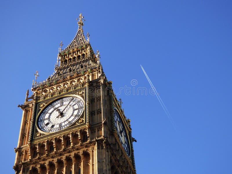 Άποψη του Λονδίνου του Big Ben στοκ εικόνες Άποψη του Λονδίνου του Big Ben στοκ εικόνες