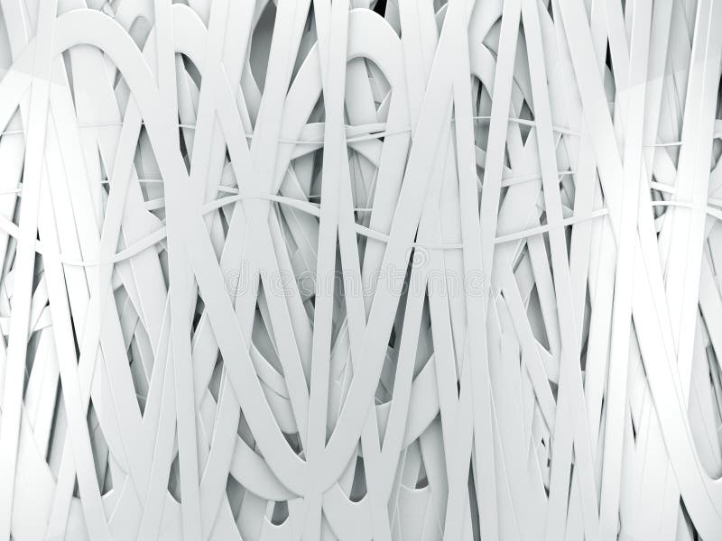 white 3d abstract background spiral and lines. white 3d abstract background spiral and lines