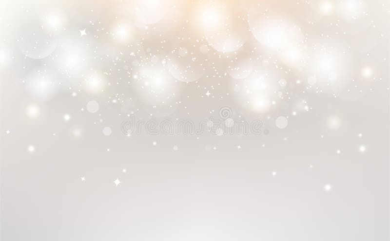 Άσπρη περίληψη, Bokeh διακοσμήσεων υποβάθρου διανυσματικός εορτασμός διακοπών απεικόνισης εποχιακός απεικόνιση αποθεμάτων