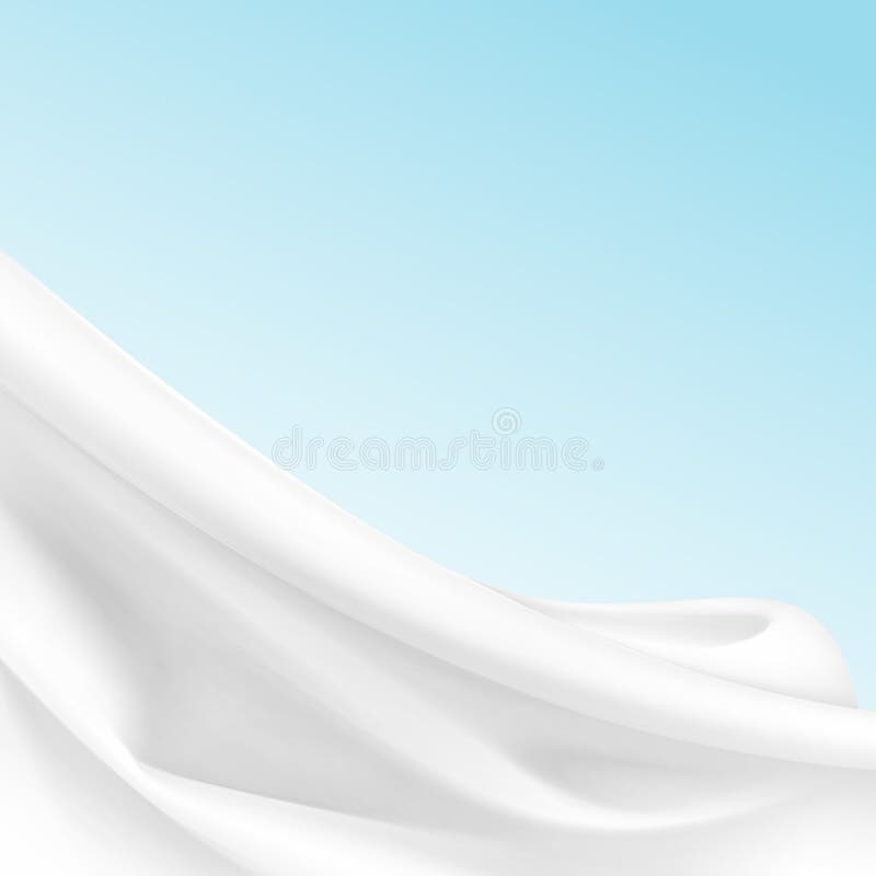 Άσπρο ύφασμα υφαντικό Drape υφασμάτων σατέν μεταξωτό με τις κυματιστές πτυχές πτυχών αφηρημένη ανασκόπηση απεικόνιση αποθεμάτων Άσπρο ύφασμα υφαντικό Drape υφασμάτων σατέν μεταξωτό με τις κυματιστές πτυχές πτυχών αφηρημένη ανασκόπηση απεικόνιση αποθεμάτων