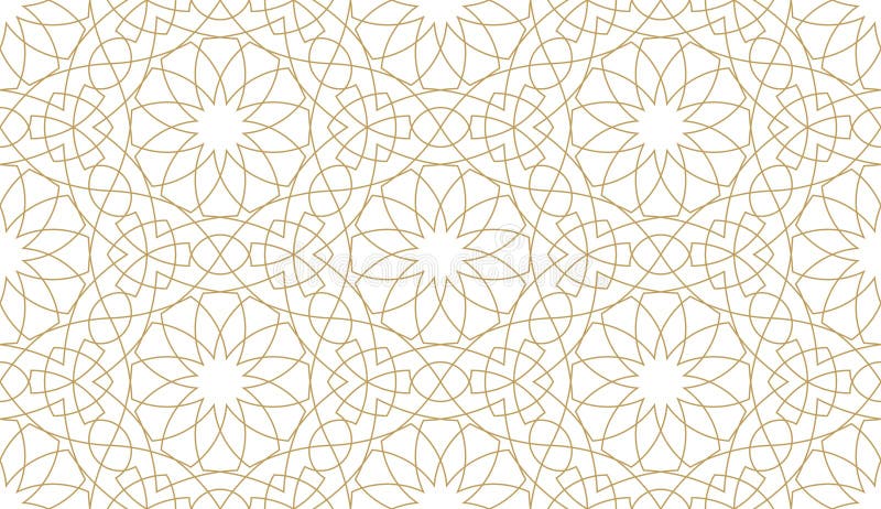 Seamless geometric pattern in authentic arabian style. Vector illustration. Seamless geometric pattern in authentic arabian style. Vector illustration