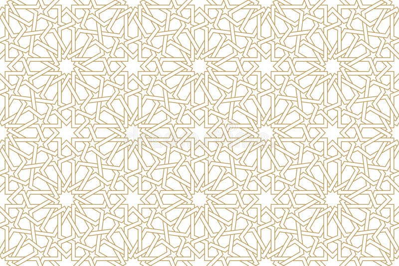 Seamless geometric pattern in authentic arabian style. Vector illustration. Seamless geometric pattern in authentic arabian style. Vector illustration
