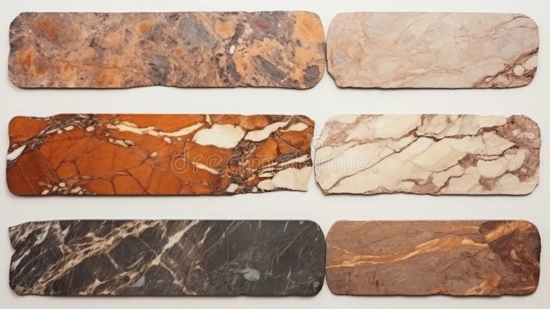 έγχρωμη μαρμαρυγή τέχνη : συγχώνευση στυλ και υφών σε λευκό φόντο διανυσματική απεικόνιση