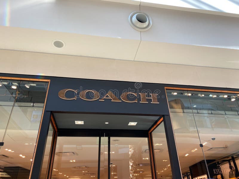 Orlando,FL/USA-9/30/19:A Coach retail store at an indoor mall.  Coach designs and manufactures women`s and men`s bags, accessories, apparel, footwear, jewelry, eyewear, and fragrance. Orlando,FL/USA-9/30/19:A Coach retail store at an indoor mall.  Coach designs and manufactures women`s and men`s bags, accessories, apparel, footwear, jewelry, eyewear, and fragrance