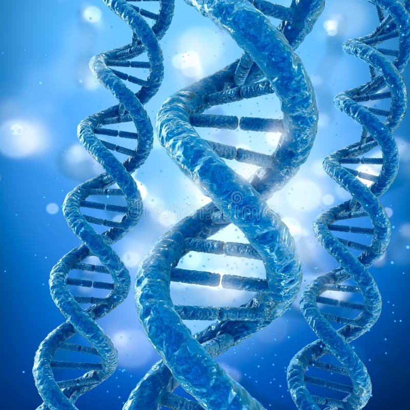 Έννοια μορίων DNA, διανυσματική απεικόνιση Έννοια μορίων DNA, διανυσματική απεικόνιση