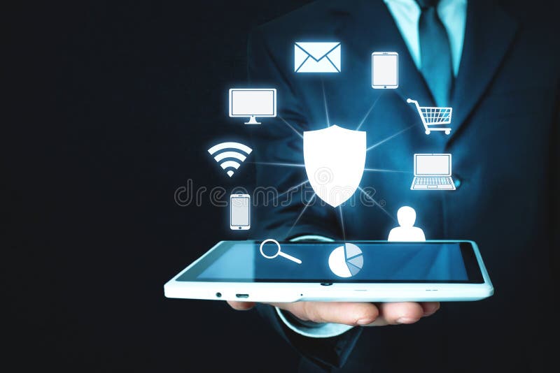 Έννοια προστασίας δεδομένων και cyber ασφάλειας Ασφάλεια πληροφοριών στοκ φωτογραφία με δικαίωμα ελεύθερης χρήσης Έννοια προστασίας δεδομένων και cyber ασφάλειας Ασφάλεια πληροφοριών στοκ φωτογραφία με δικαίωμα ελεύθερης χρήσης