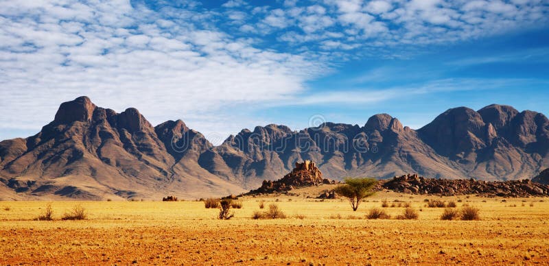 έρημος namib στοκ φωτογραφία