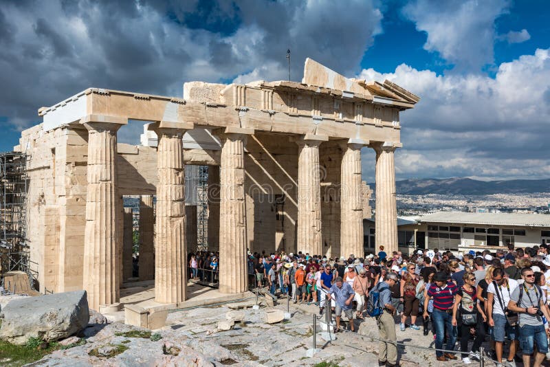 ακρόπολη Αθήνα Ελλάδα στοκ εικόνα με δικαίωμα ελεύθερης χρήσης