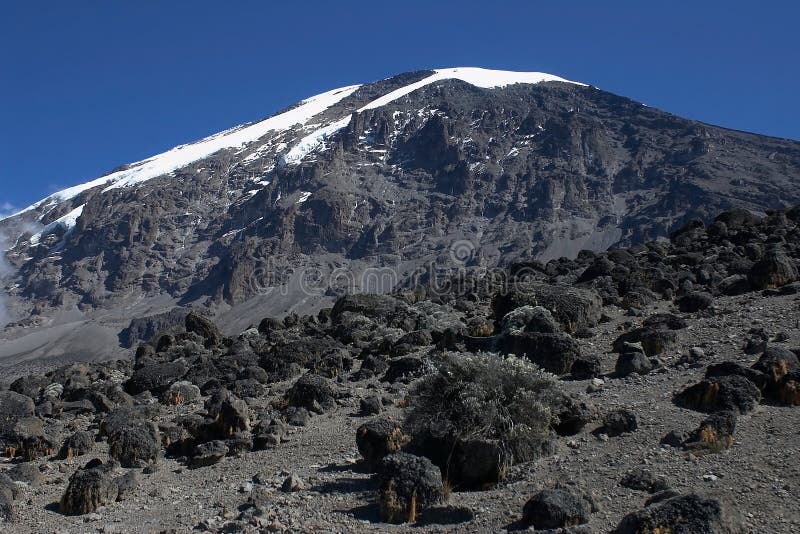 Mt. Klilimanjaro, the highest mountain of Africa. Mt. Klilimanjaro, the highest mountain of Africa