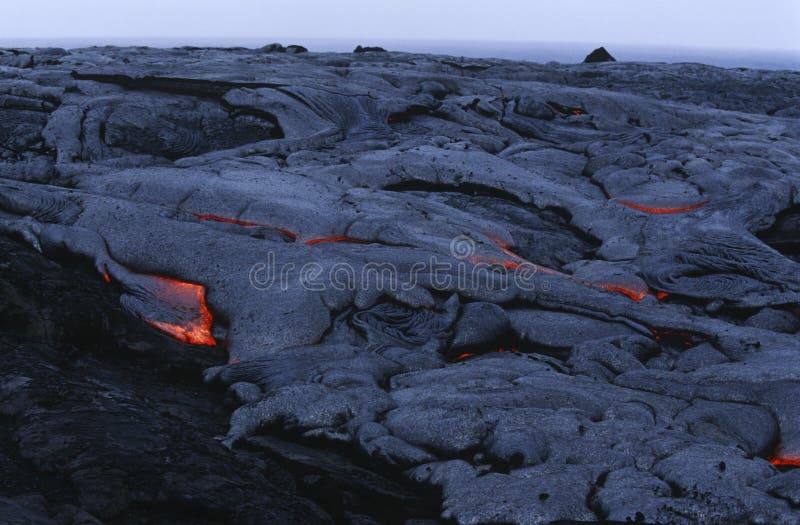 ΑΜΕΡΙΚΑΝΙΚΩΝ Χαβάη μεγάλη νησιών δροσίζοντας λάβα πάρκων ηφαιστείων εθνική