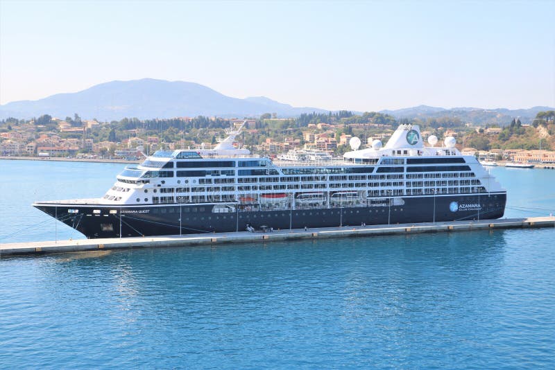 Αναζήτηση Azamara κρουαζιερόπλοιων στοκ φωτογραφίες