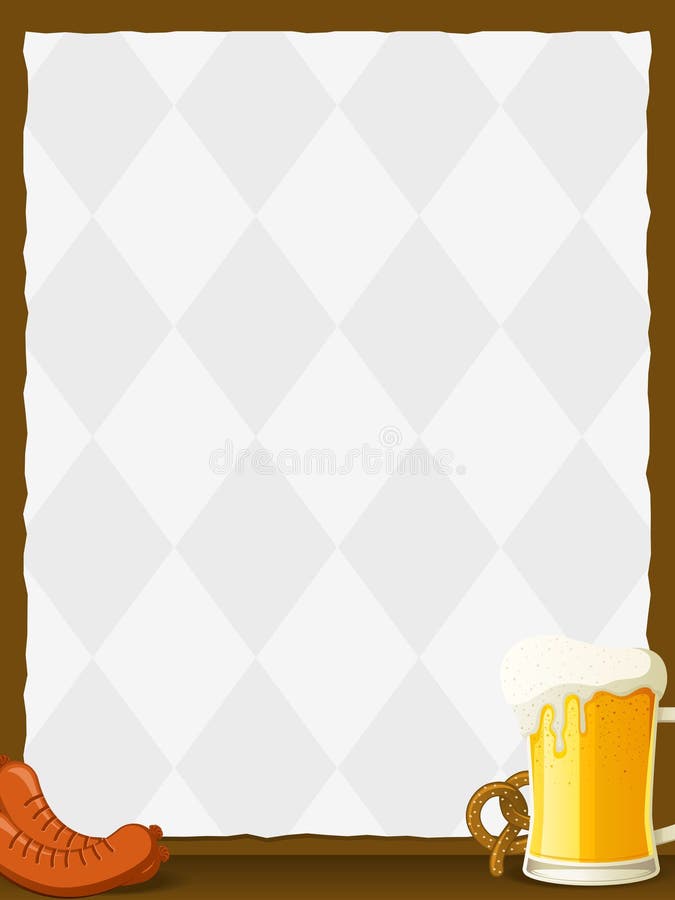 An background with an Oktoberfest theme. An background with an Oktoberfest theme.