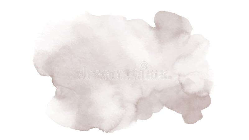 ανοιχτό καφέ χρώμα κρέμα φόντο χρώσης splash watercolor ελεύθερη απεικόνιση δικαιώματος