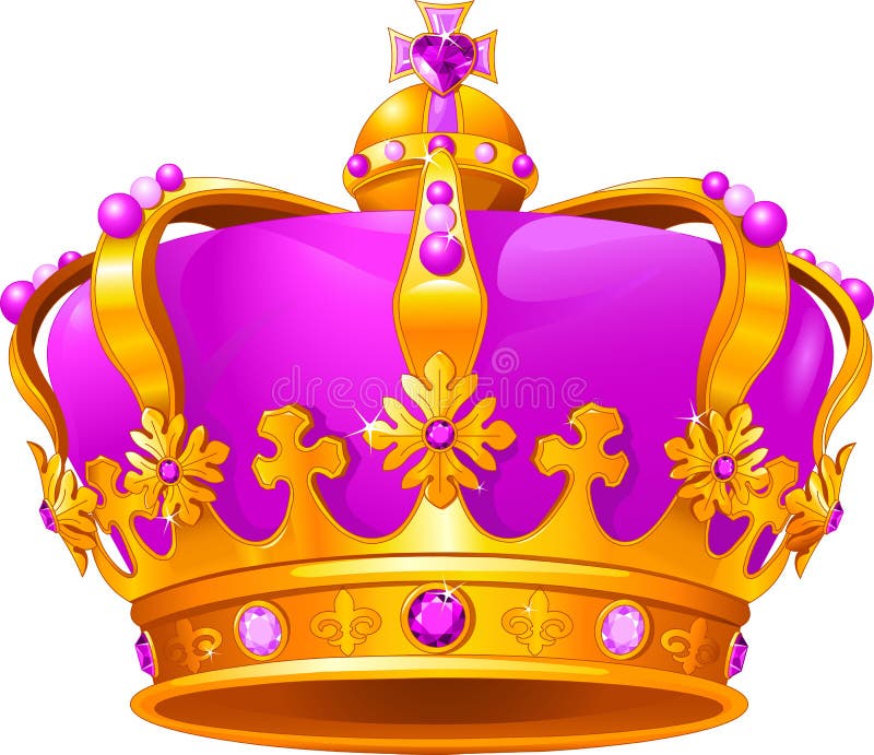 Illustration of Beautiful Magic crown. Illustration of Beautiful Magic crown