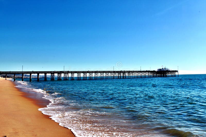 Αποβάθρα Newport Beach στοκ φωτογραφία Αποβάθρα Newport Beach στοκ φωτογραφία