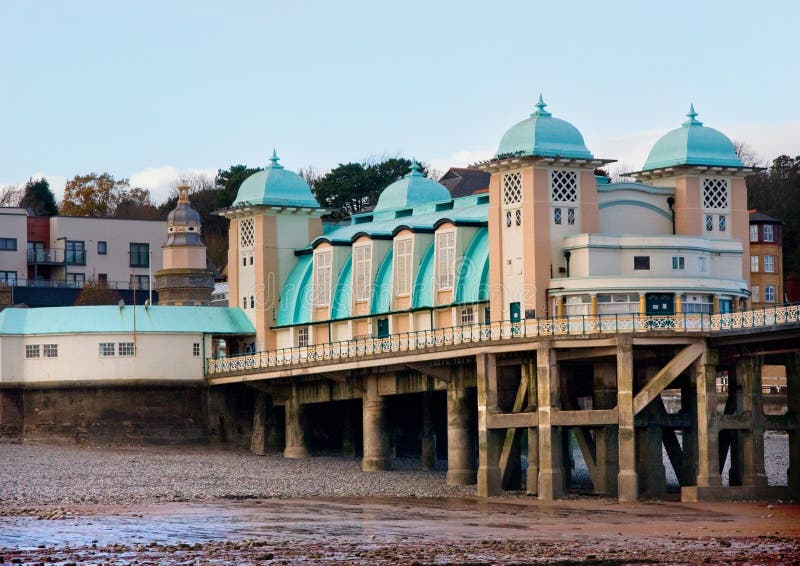 Αποβάθρα Pavillion Penarth στοκ εικόνες Αποβάθρα Pavillion Penarth στοκ εικόνες