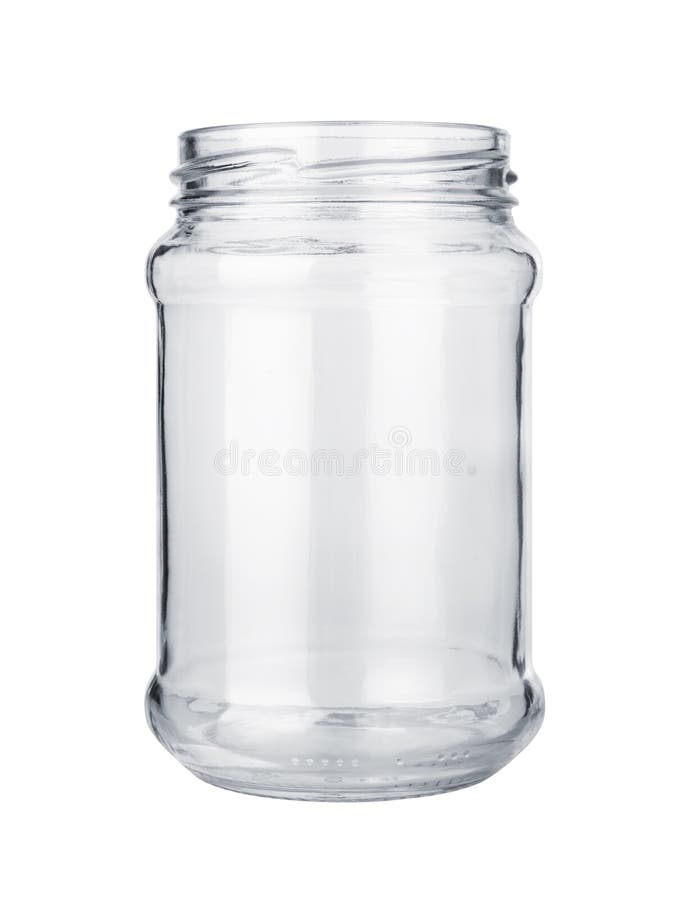 απομονωμένο βάζο με άδειο γυαλί