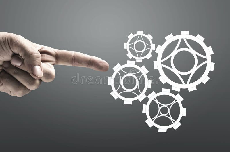 Αποτελεσματικός λειτουργώντας μηχανισμός στοκ φωτογραφία Αποτελεσματικός λειτουργώντας μηχανισμός στοκ φωτογραφία