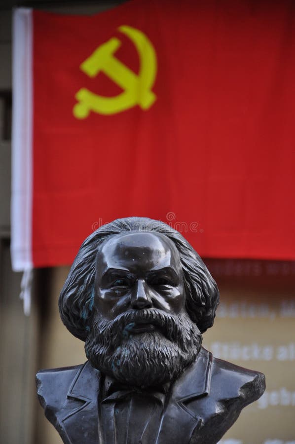 Monument to the founder of the Communist idea. Monument to the founder of the Communist idea