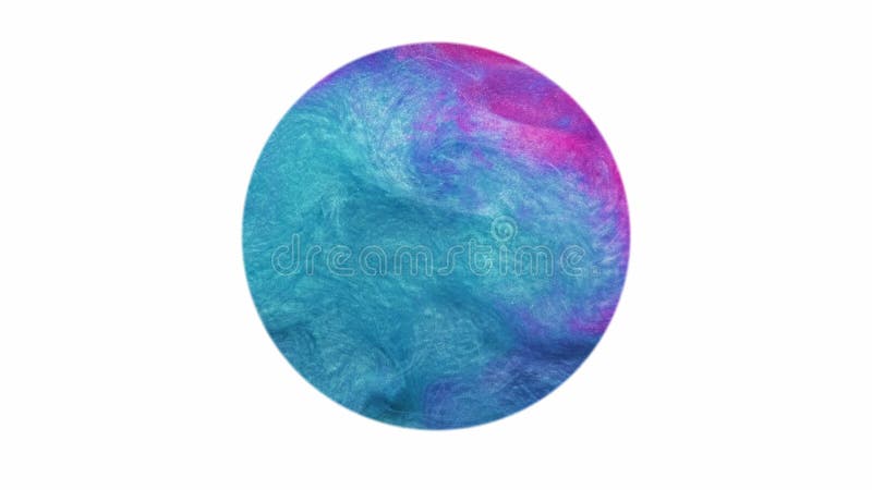 απόχρωση μελανιού απόχρωση μαγικός κύκλος απόθεση νερό μπλε ροζ