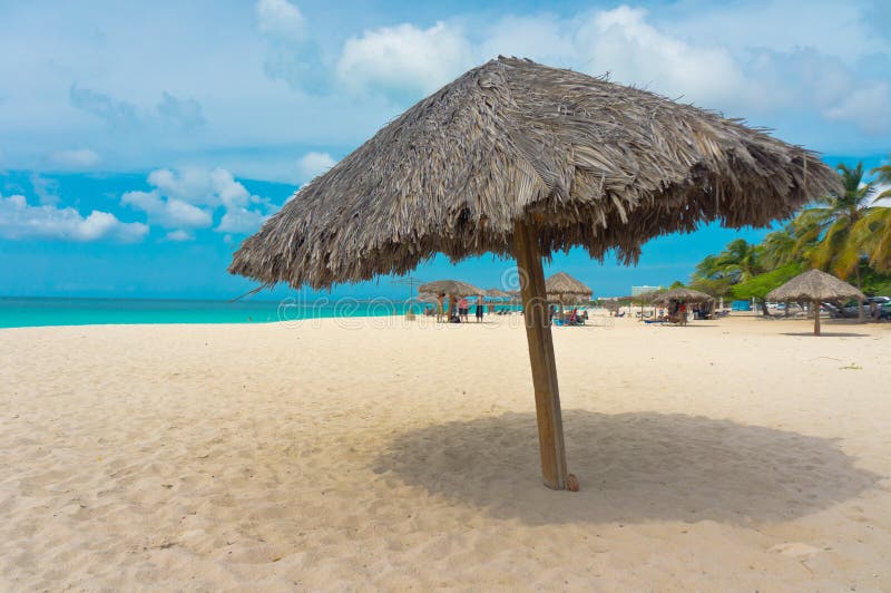 Beautiful beach in Aruba, Caribbean Islands, Lesser Antilles. Beautiful beach in Aruba, Caribbean Islands, Lesser Antilles