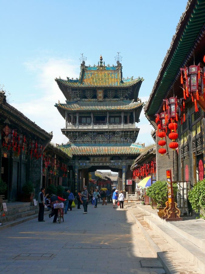 Αρχαία πόλη Pingyao στοκ φωτογραφία με δικαίωμα ελεύθερης χρήσης
