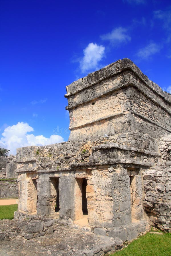 αρχαίο mayan tulum καταστροφών roo quintana τ&o στοκ εικόνα αρχαίο mayan tulum καταστροφών roo quintana τ&o στοκ εικόνα