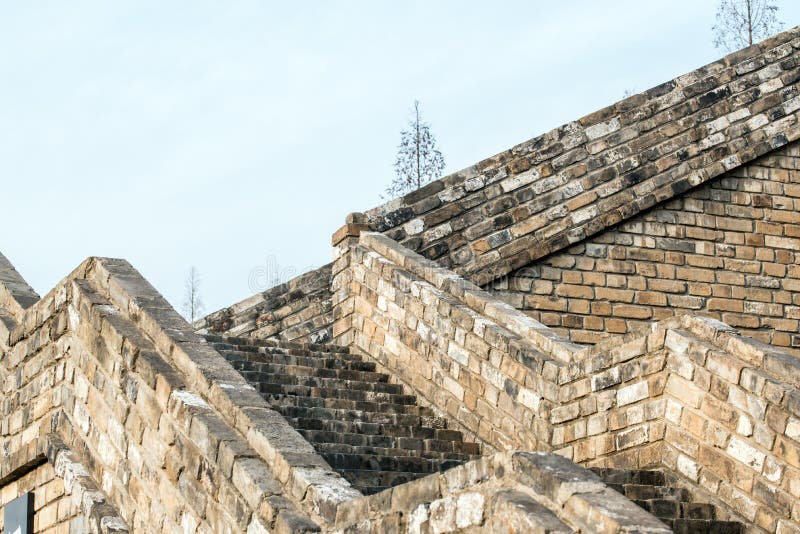 Αρχαίος τοίχος πόλεων, Ναντζίνγκ, Κίνα στοκ φωτογραφία Αρχαίος τοίχος πόλεων, Ναντζίνγκ, Κίνα στοκ φωτογραφία