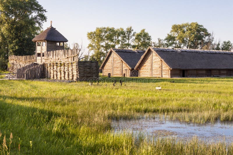 Αρχαιολογικό Μουσείο Μπισκούπιν - Πολωνία στοκ φωτογραφία με δικαίωμα ελεύθερης χρήσης