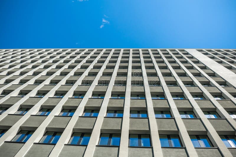 αρχιτεκτονική Βαρκελώνη που χτίζει το σύγχρονο κατοικημένο ύφος της Ισπανίας στοκ φωτογραφίες με δικαίωμα ελεύθερης χρήσης