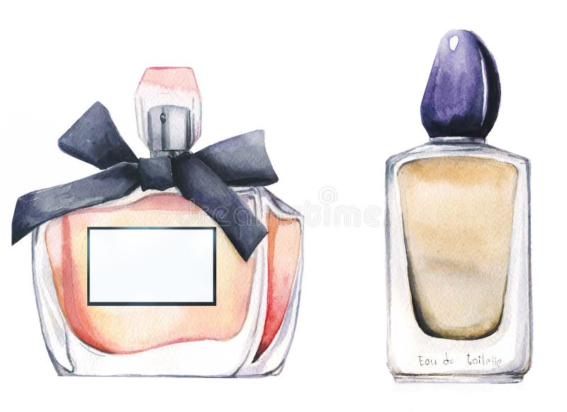 Αρώματα Watercolor απεικόνιση αποθεμάτων